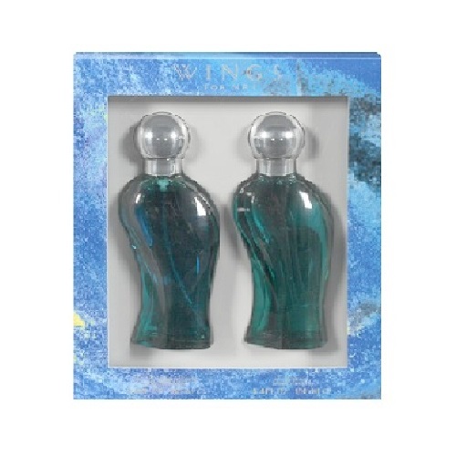Wings Gift Set for men - 3.4oz Eau De Toilette Spray and 3.4oz After Shave Lotion Wings Gift Set for men - 3.4oz Eau De Toilette Spray and 3.4oz After Shave Lotion